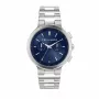 Relógio de homem Trussardi R2453164004 43mm aço inoxidável mostrador azul