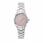 Relógio de mulher Trussardi T-Light quartzo R2453141508 32mm aço inoxidável malha PVD ouro rosa