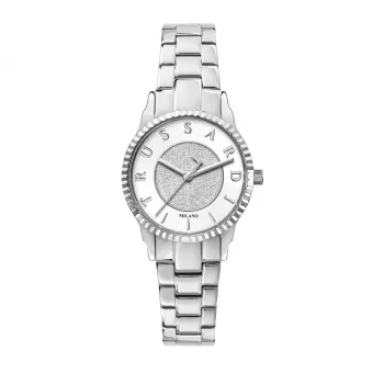 Relógio de mulher Trussardi T-Light R2453144502 32mm Prateado Aço inoxidável