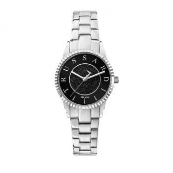 Relógio de quartzo de mulher Trussardi T-Light R2453144503 32mm Prateado Aço inoxidável