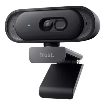 Webcam TRUST COMPUTER TOMAR 2K QHD preta