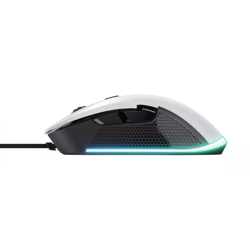 Rato gaming ótico USB Trust GXT 922W Ybar, 6400 DPI, RGB, preto