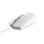 Rato ótico Trust TM-101W – ambidestro, 3 botões, cabo USB, branco 25320