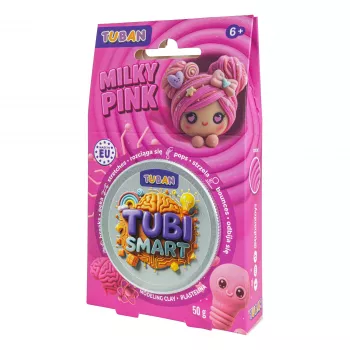 TUBAN Tubi Smart plasticina - rosa leitoso 50g