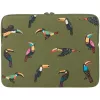 Capa para portátil Tucano Tucani Second Skin para portáteis 15-16 polegadas, neoprene, Verde BFTUC401516-V