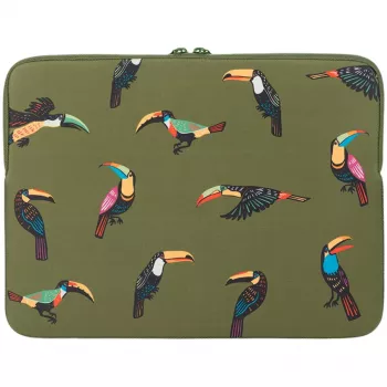 Capa para portátil Tucano Tucani Second Skin para portáteis 15-16 polegadas, neoprene, Verde BFTUC401516-V