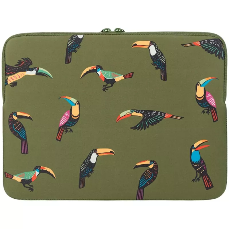 Capa para portátil Tucano Tucani Second Skin para portáteis 15-16 polegadas, neoprene, Verde BFTUC401516-V