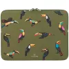 Capa para portátil Tucano Tucani Second Skin para portáteis 15-16 polegadas, neoprene, Verde BFTUC401516-V