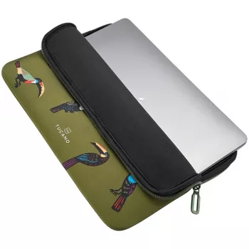 Tucano Tucani capa 12-13 polegadas verde de neoprene para portátil