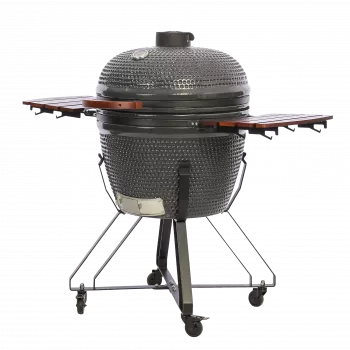 Grelhador Kamado TunaBone Classic 26 polegadas tamanho XL cinzento-escuro