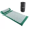 Tunturi conjunto de tapete e almofada de acupressão, verde