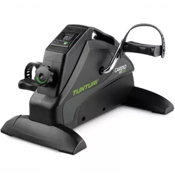 Mini bicicleta de pedais Tunturi Cardio Fit M30 com 8 níveis de resistência e ecrã LCD