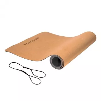 Tapete de ioga Tunturi Cork TPE (183 x 61 cm, 4 mm)