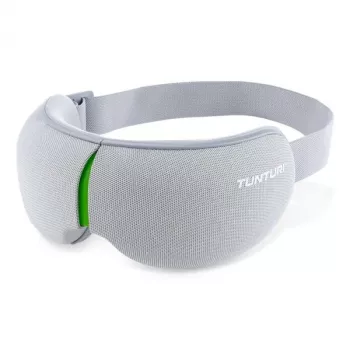 Massajador de olhos TUNTURI EM50 com pressão de ar, vibração, termoterapia, Bluetooth, 5 modos, preto
