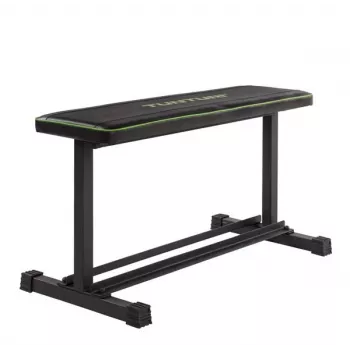 Banco plano Tunturi FB20, capacidade 200 kg, preto