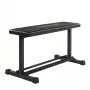 Banco plano Tunturi FB20, capacidade 200 kg, preto