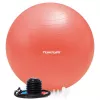 Bola de ginástica Tunturi Gymball Anti Burst com bomba 75 cm rosa-ouro