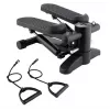Mini stepper Tunturi com ecrã, preto