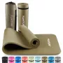 Tapete de fitness Tunturi NBR 15 mm – Army Green, tapete de treino antiderrapante para yoga e pilates