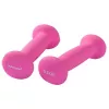 Tunturi Halteres de neoprene 0,5 kg rosa (par)