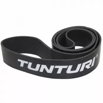 Tunturi Power Band Banda de resistência extra forte, 104 cm x 6,4 cm, preto