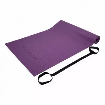 Tunturi Tapete de Yoga PVC 4 mm Roxo 183 x 61 cm