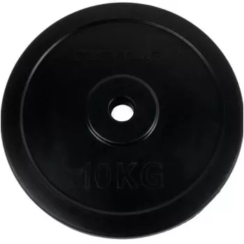 Disco de ferro fundido com revestimento de borracha Tunturi 10 kg, unidade