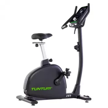 Bicicleta de exercício vertical Tunturi Signature E80 com volante de inércia de 14 kg e 32 níveis de resistência