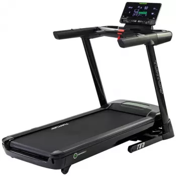 Passadeira Tunturi Signature T80 com motor de 3,0-PS, 20 km/h, 15 % de inclinação, conectividade Bluetooth