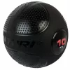 Slam Ball Tunturi 10kg (preto) – borracha de alta densidade sem ressalto