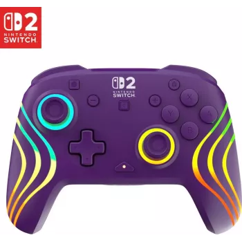 Comando sem fios Turtle Beach Afterglow Wave para Nintendo Switch 2, roxo