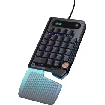 Turtle Beach Command Series KP7 teclado numérico USB Hall-Effect RGB preto