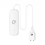 Detetor de água Wi-Fi TUYA HS085179 com alarme de 85dB, a pilhas, compatível com Alexa e Google Assistant