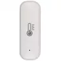 Sensor de temperatura e humidade inteligente TUYA ZigBee 3.0, branco