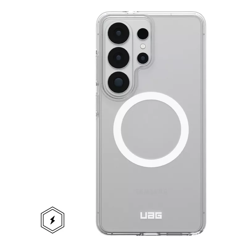 Capa UAG Scout Clear Magnet para Samsung Galaxy S26 Ultra - Ice/branco