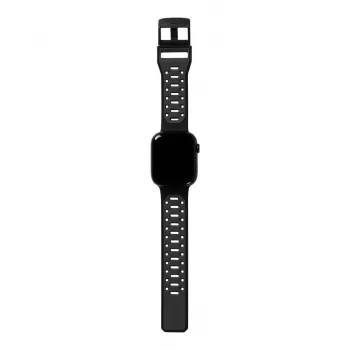 UAG Scout Bracelete de silicone para Apple Watch 49mm/45mm/44mm/42mm - preto