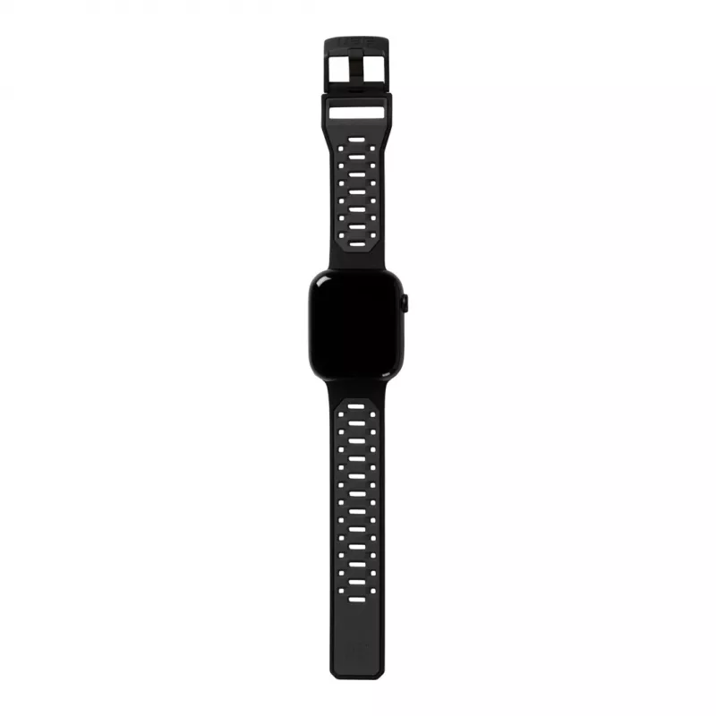 UAG Scout Bracelete de silicone para Apple Watch 49mm/45mm/44mm/42mm - preto