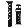 UAG Scout Bracelete de silicone para Apple Watch 49mm/45mm/44mm/42mm - preto