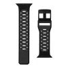 UAG Scout Bracelete de silicone para Apple Watch 49mm/45mm/44mm/42mm - preto