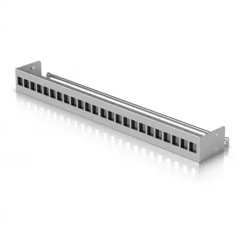 Ubiquiti painel de ligação keystone em branco 24 portas para dispositivos UniFi de montagem em rack 1U