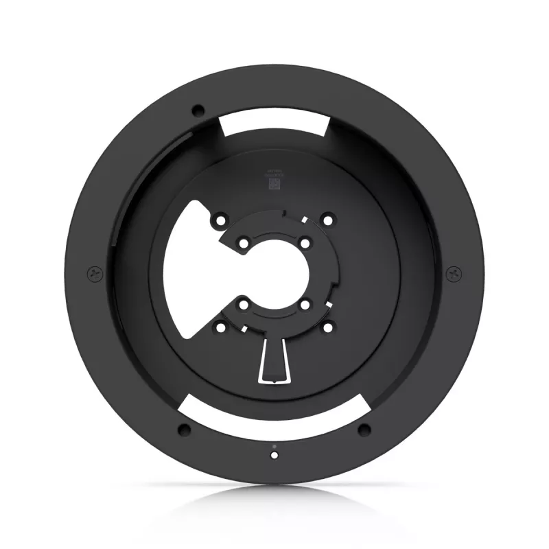 Suporte de encastrar Ubiquiti G6 Pro 360 para câmara UniFi Protect G6 Pro, preto