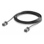 UBIQUITI UACC-CABLE-PATCH-OUTDOOR-C6A-3M-BK Cabo de rede Cat6a blindado ultrafino para exterior (3 m, preto)