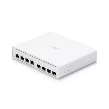 Ubiquiti UISP-S-PLUS-EU Switch PoE++ de 8 portas 2,5GbE com uplink 10G SFP+, 200W Budget