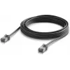 Ubiquiti UACC-Cable-Patch-Outdoor-C6A-5M-BK Cabo patch Cat6A para exterior, blindado, 5 m, preto