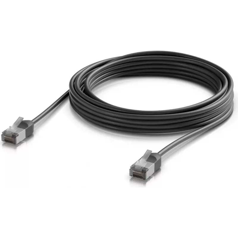 Ubiquiti UACC-Cable-Patch-Outdoor-C6A-5M-BK Cabo patch Cat6A para exterior, blindado, 5 m, preto