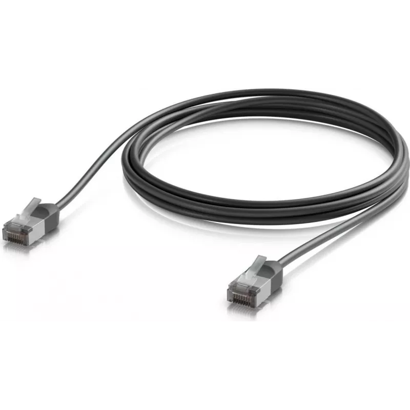 Ubiquiti UniFi Premium Cabo patch para exterior, Cat6A, 2 m, preto (UACC-Cable-Patch-Outdoor-C6A-2M-BK)