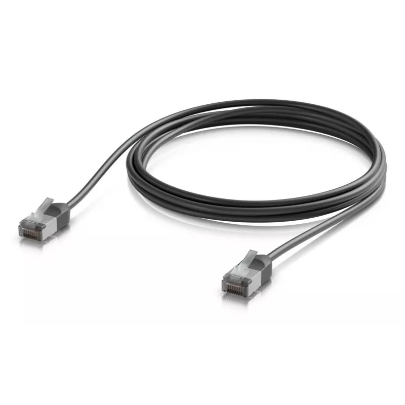 Ubiquiti UniFi Premium Cabo patch para exterior, Cat6A, 2 m, preto (UACC-Cable-Patch-Outdoor-C6A-2M-BK)