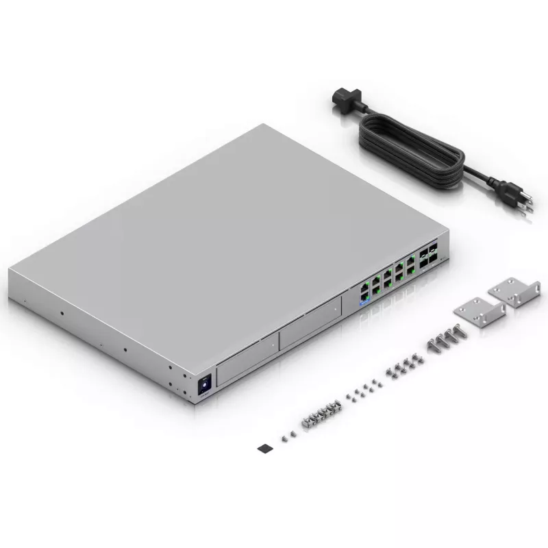Ubiquiti UniFi Dream Machine Beast – 25 Gbps IPS/IDS, 7500+ clientes, gateway cloud para rack 1U