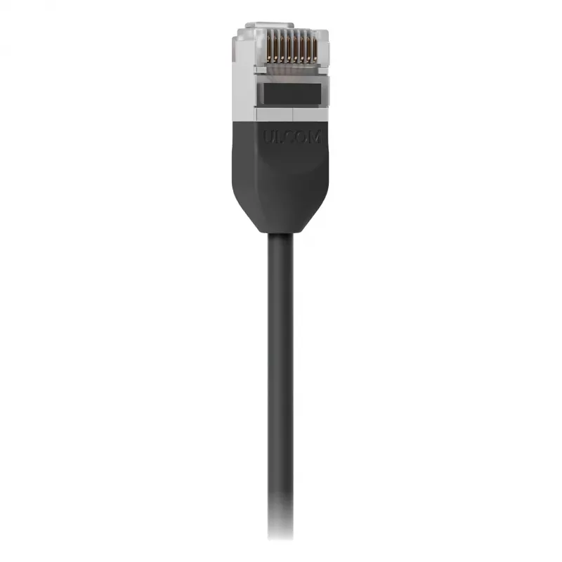 Cabo de rede Cat6A Ubiquiti UniFi Outdoor 12m preto UACC-Cable-Patch-Outdoor-C6A-12M-BK