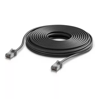 Cabo de rede Cat6A Ubiquiti UniFi Outdoor 12m preto UACC-Cable-Patch-Outdoor-C6A-12M-BK